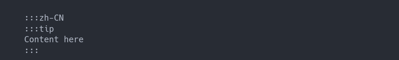 Correct Content Syntax - Dark